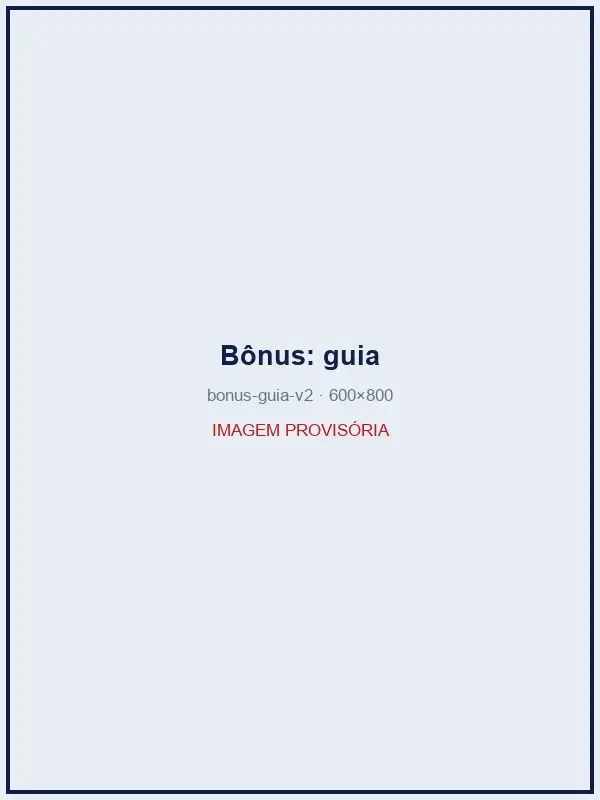 Mockup do bônus Guia Não Confunda com 8 comparações visuais